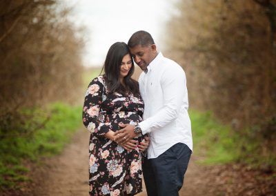 maternity, husband and wife, st pauls cray woods, happy, indian, orpington, kent