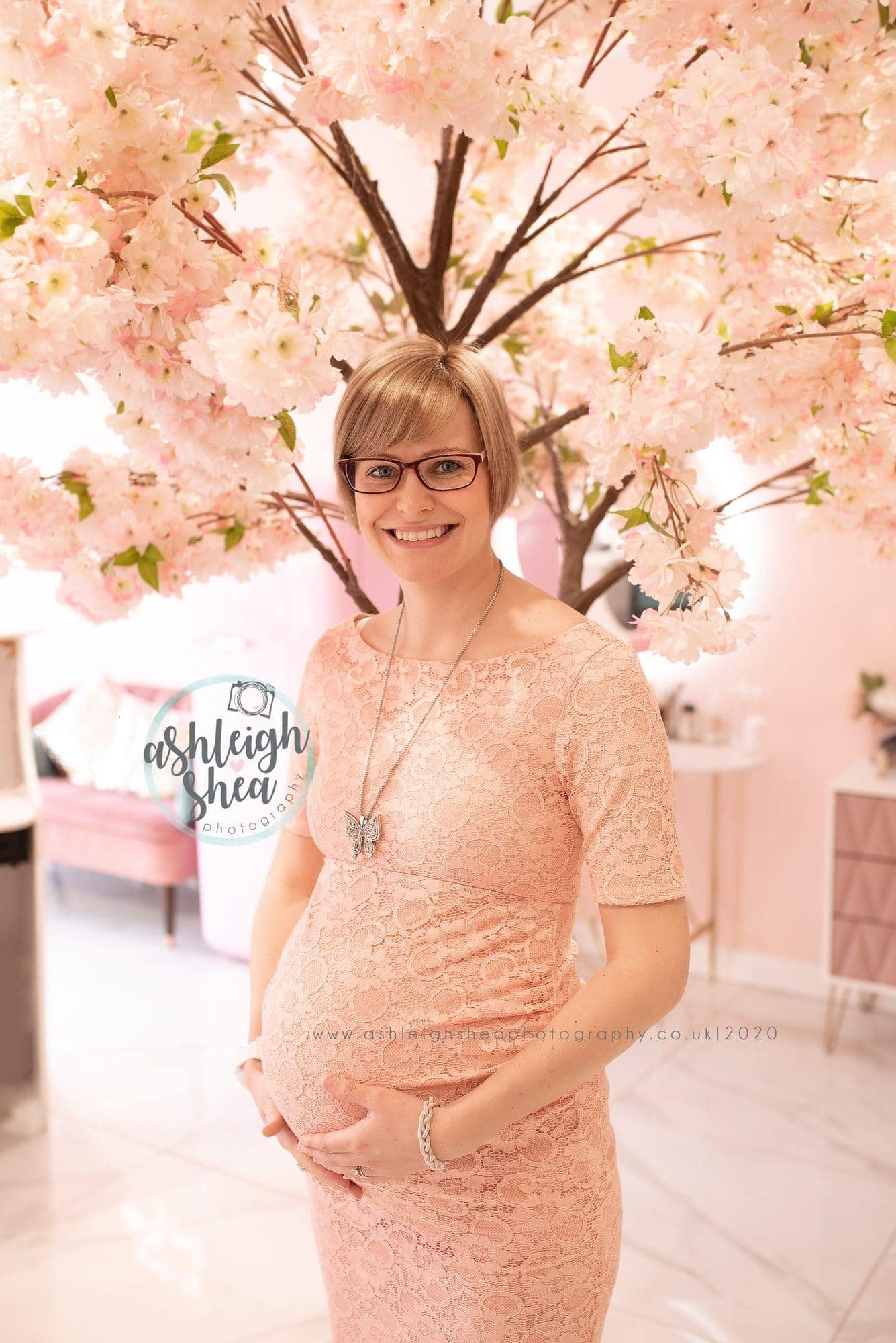 Blossom Tree, Mum To Be, Maternity Photos, Pregnancy Pictures, Ashleigh Shea Photography, Bromley, Sidcup, London,Kent
