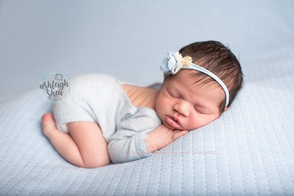 Sirena, Ivy and Nell, Light Blue, Ashleigh Shea Photography, Newborn,