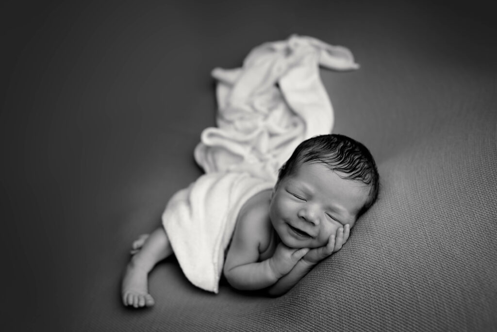 The Magic of Black and White Newborn Photography