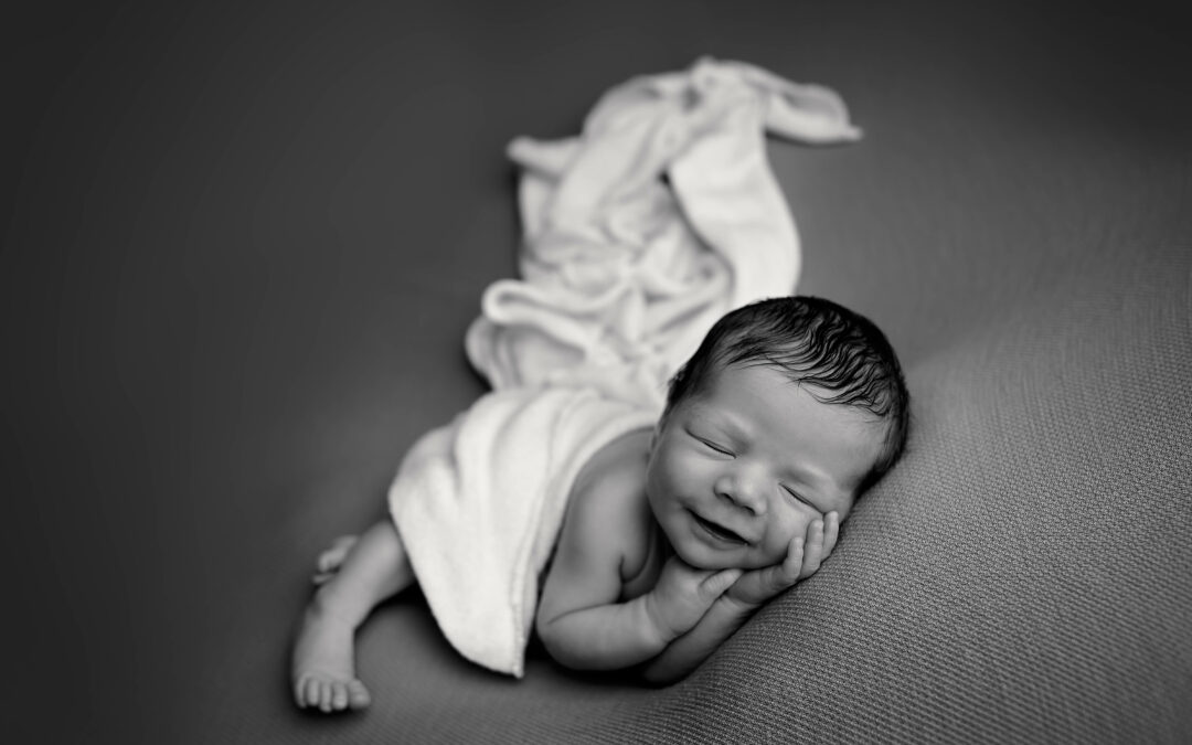 The Magic of Black and White Newborn Photography